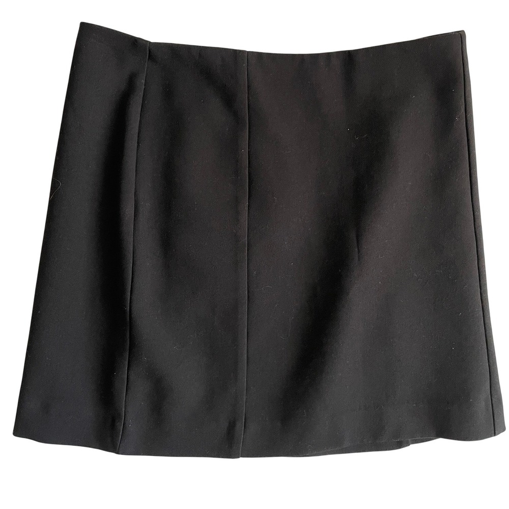 Camaieu Black Mini Skirt, Classic‎ Career Office, Casual Everyday Outfit, 2